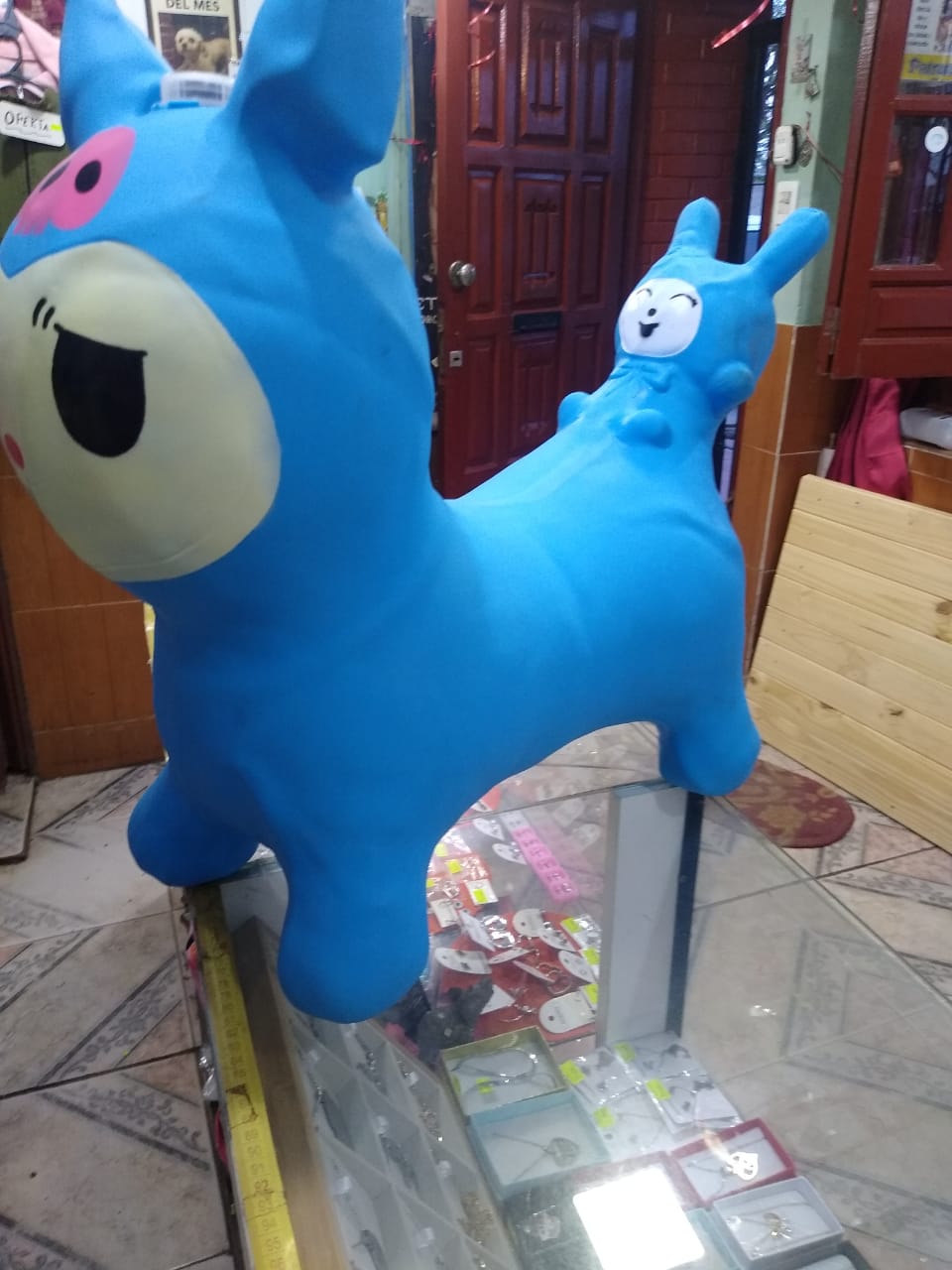 Saltarín Llamita Azul